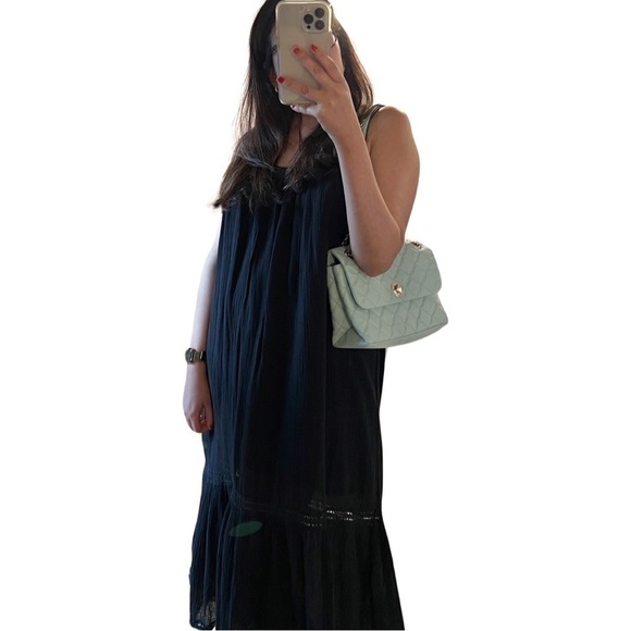 KATE SPADE Natalie Medium Quilted Leather Chain Bag in Light Blue - Picture 4 of 8